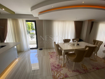 Уютный садовый дуплекс 3+1 в комплексе района Каргыджак фото 61