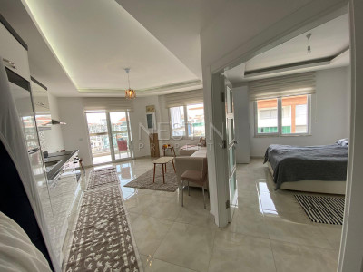 Квартира 1+1 в районе Кестель с видом на море фото 11