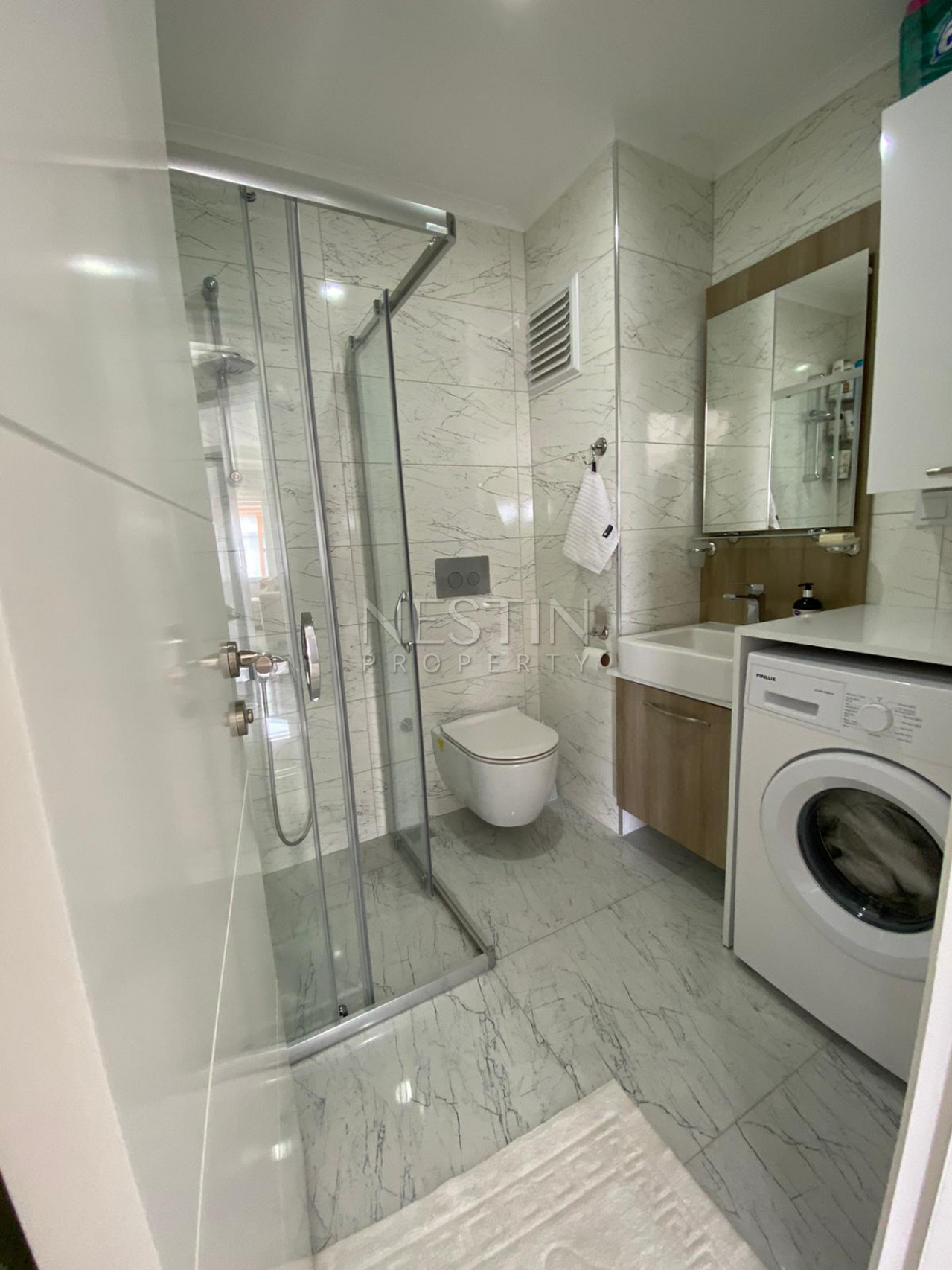 Квартира 1+1 в районе Кестель с видом на море фото 17