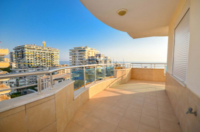 Квартира 4+1 в районе Махмутлар с видом на море и горы фото 29