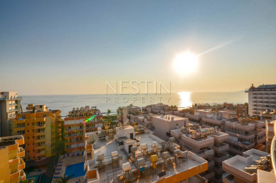 Квартира 4+1 в районе Махмутлар с видом на море и горы фото 30