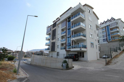 Квартира пентхаус 5+1 в городе Аланья с видом на море и крепость фото 1