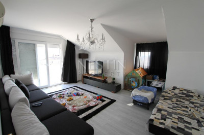 Квартира пентхаус 5+1 в городе Аланья с видом на море и крепость фото 19