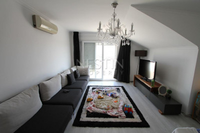 Квартира пентхаус 5+1 в городе Аланья с видом на море и крепость фото 20