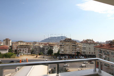 Квартира пентхаус 5+1 в городе Аланья с видом на море и крепость фото 25