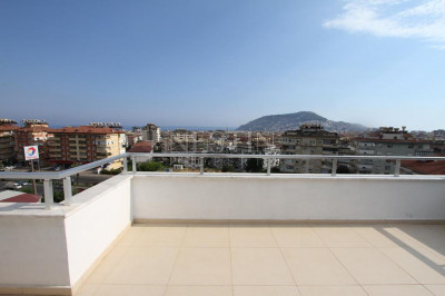 Квартира пентхаус 5+1 в городе Аланья с видом на море и крепость фото 29