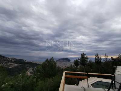 Просторная вилла 4+2 в городе Аланья, в районе Тепе фото 35