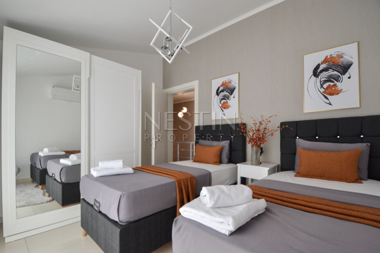 Квартира пентхаус 2+1 в центре города Аланья в 150 м от моря фото 12