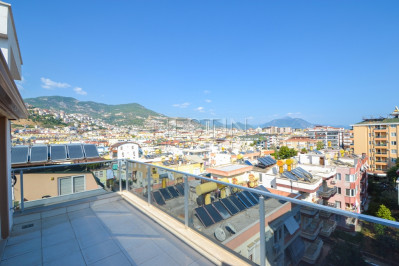 Квартира пентхаус 2+1 в центре города Аланья в 150 м от моря фото 15