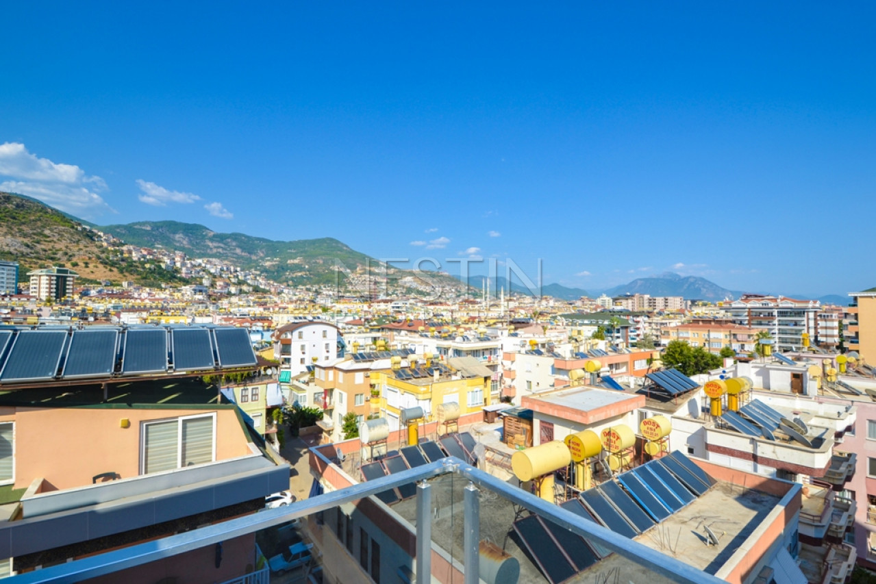 Квартира пентхаус 2+1 в центре города Аланья в 150 м от моря фото 16