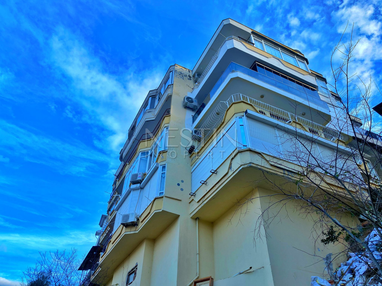 Квартира 3+1 в городе Аланья с красивым видом на горы фото 1