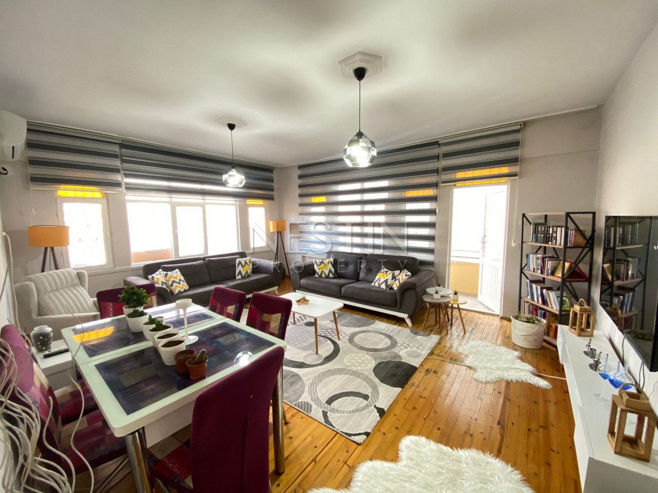 Квартира 3+1 в городе Аланья с красивым видом на горы фото 9