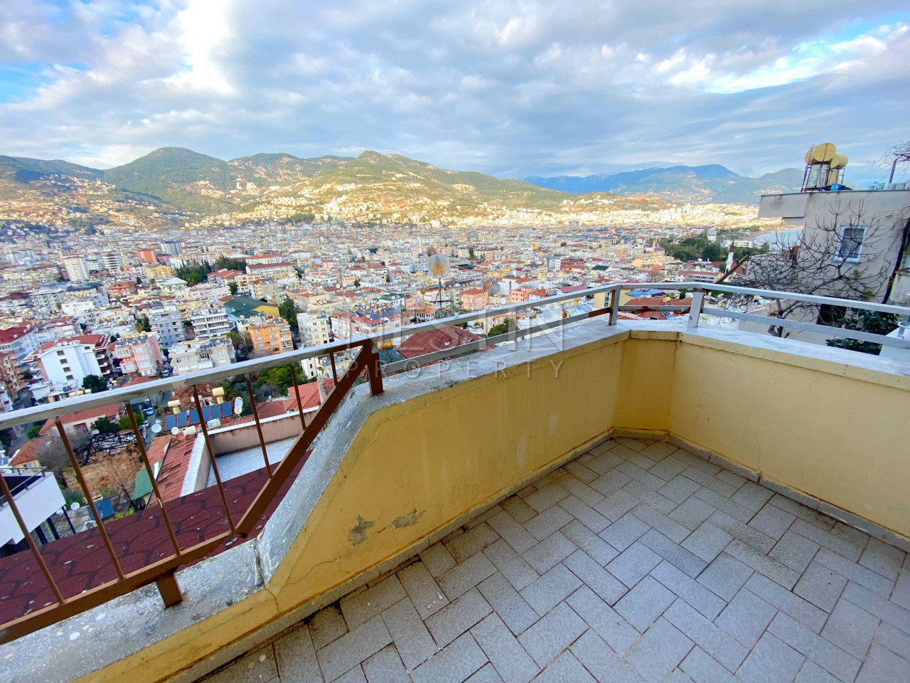 Квартира 3+1 в городе Аланья с красивым видом на горы фото 22