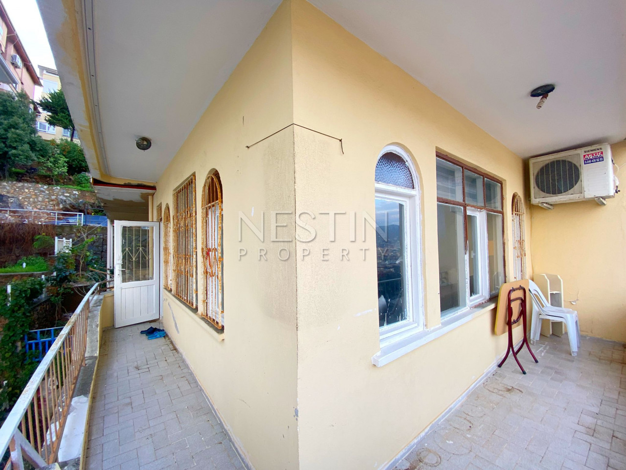 Квартира 3+1 в городе Аланья с красивым видом на горы фото 25