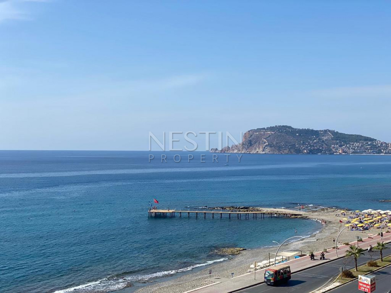 Квартира 2+1 в районе Тосмур с красивым видом на море фото 16