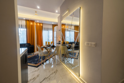 Садовый дуплекс 2+1 в Кестеле в 150 метрах от моря фото 4