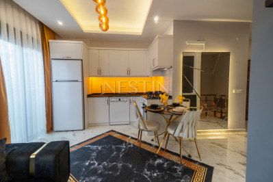 Садовый дуплекс 2+1 в Кестеле в 150 метрах от моря фото 5