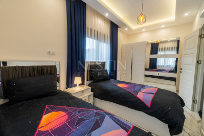 Садовый дуплекс 2+1 в Кестеле в 150 метрах от моря фото 13