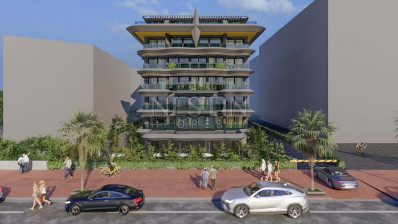 Проект нового жилого комплекса в районе Оба, на первой береговой линии фото 2