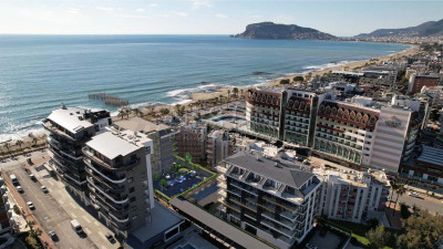 Проект нового жилого комплекса в районе Оба, на первой береговой линии фото 8