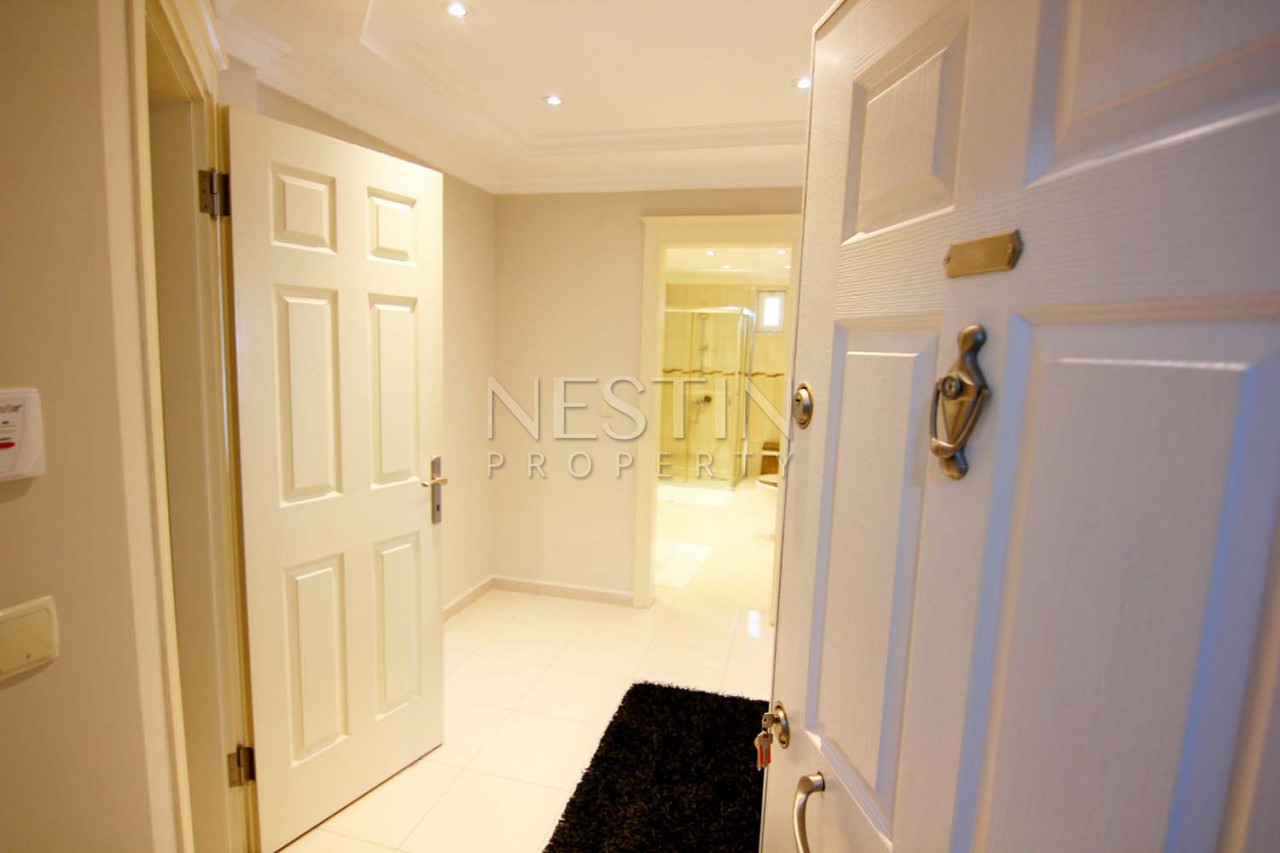 Пентхаус 3+1 в комплексе района Махмутлар с видом на горы фото 33