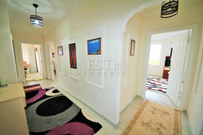 Светлая квартира 2+1 в районе Тосмур, в 300 м от Средиземного моря фото 8