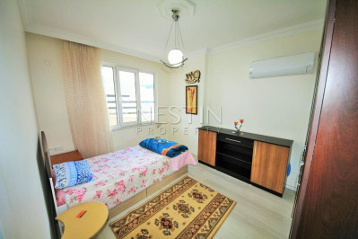 Светлая квартира 2+1 в районе Тосмур, в 300 м от Средиземного моря фото 14