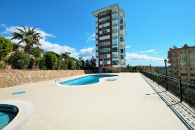 Квартира 2+1 в районе Тосмур с видом на горы фото 1