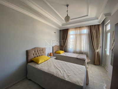 Квартира пентхаус 3+1 в районе Тосмур в 400 м от Средиземного моря фото 11