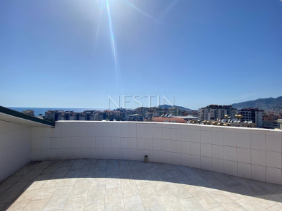 Квартира пентхаус 3+1 в районе Тосмур в 400 м от Средиземного моря фото 16