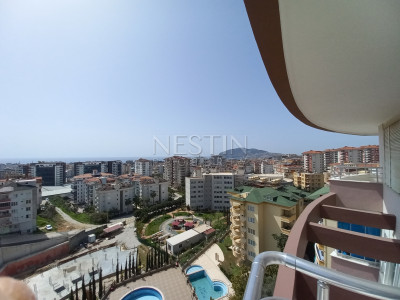 Квартира 2+1 в районе Джикджилли, с красивым видом на горы, море и крепость фото 18