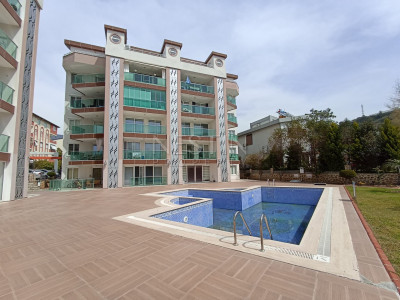 Квартира дуплекс 2+1 в районе Кестель у реки Дим чай фото 1