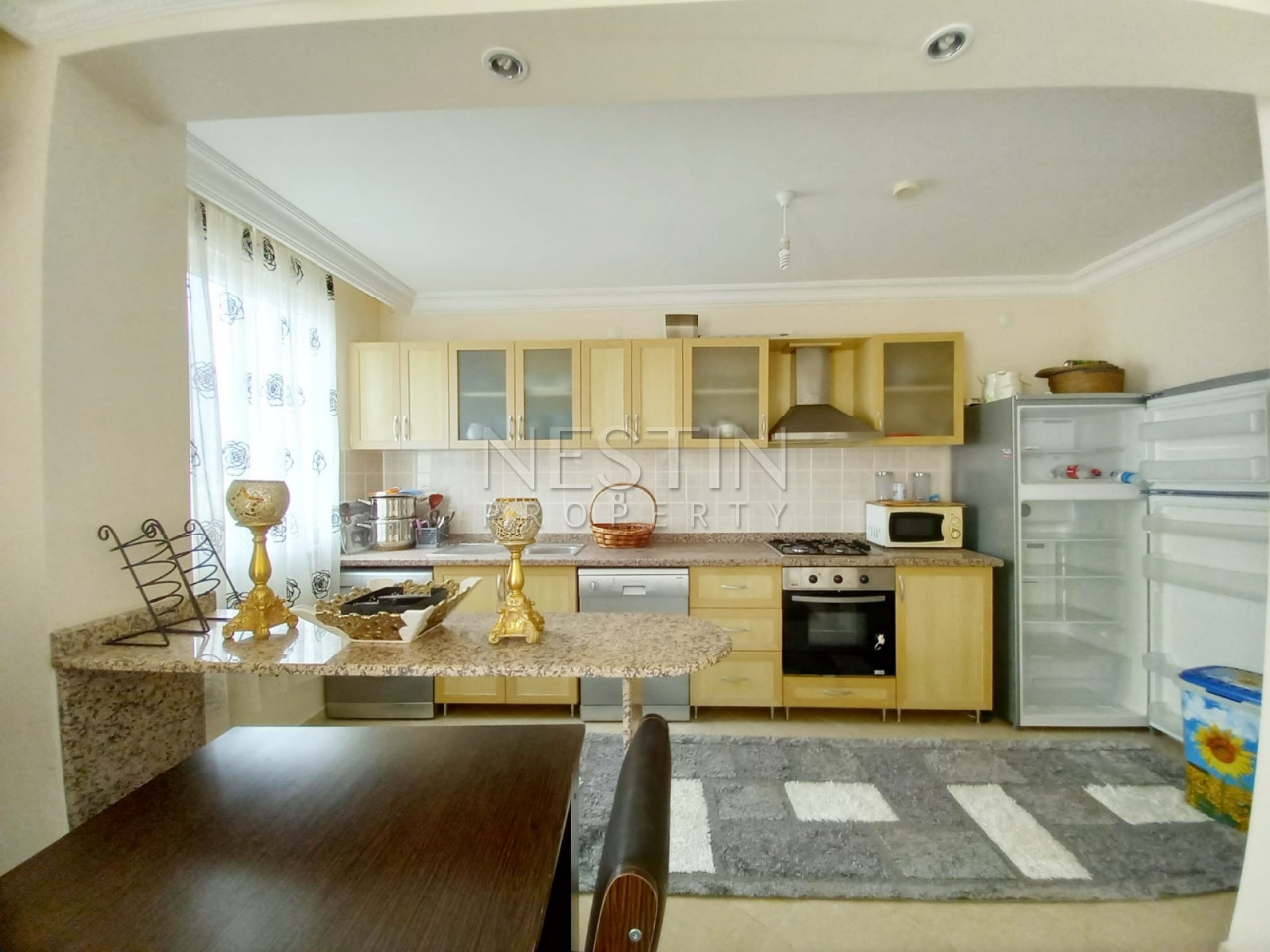 Большая квартира 2+1 в доме городского типа фото 15