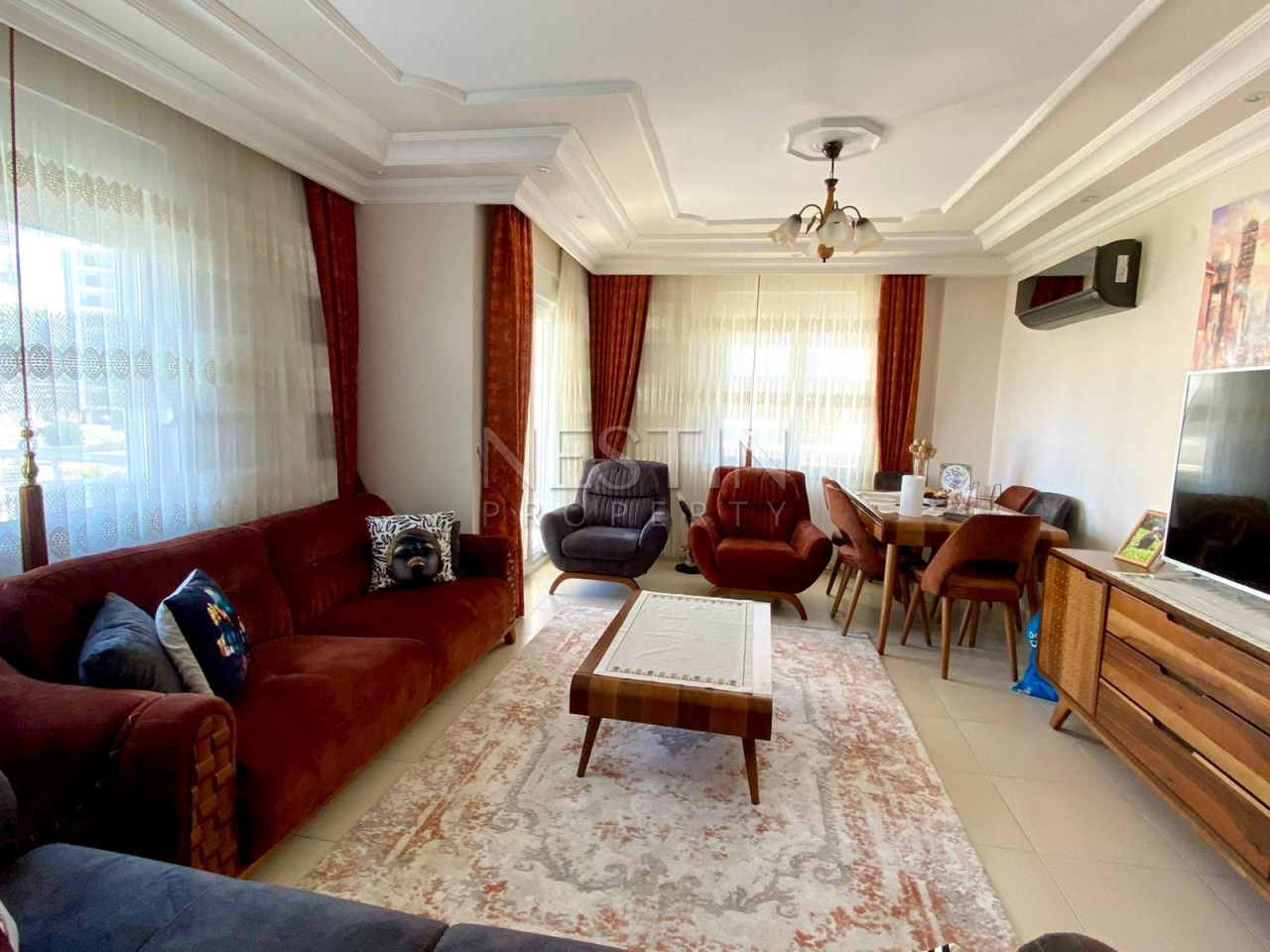 Уютная квартира 2+1 в районе Авсаллар недалеко от моря фото 10