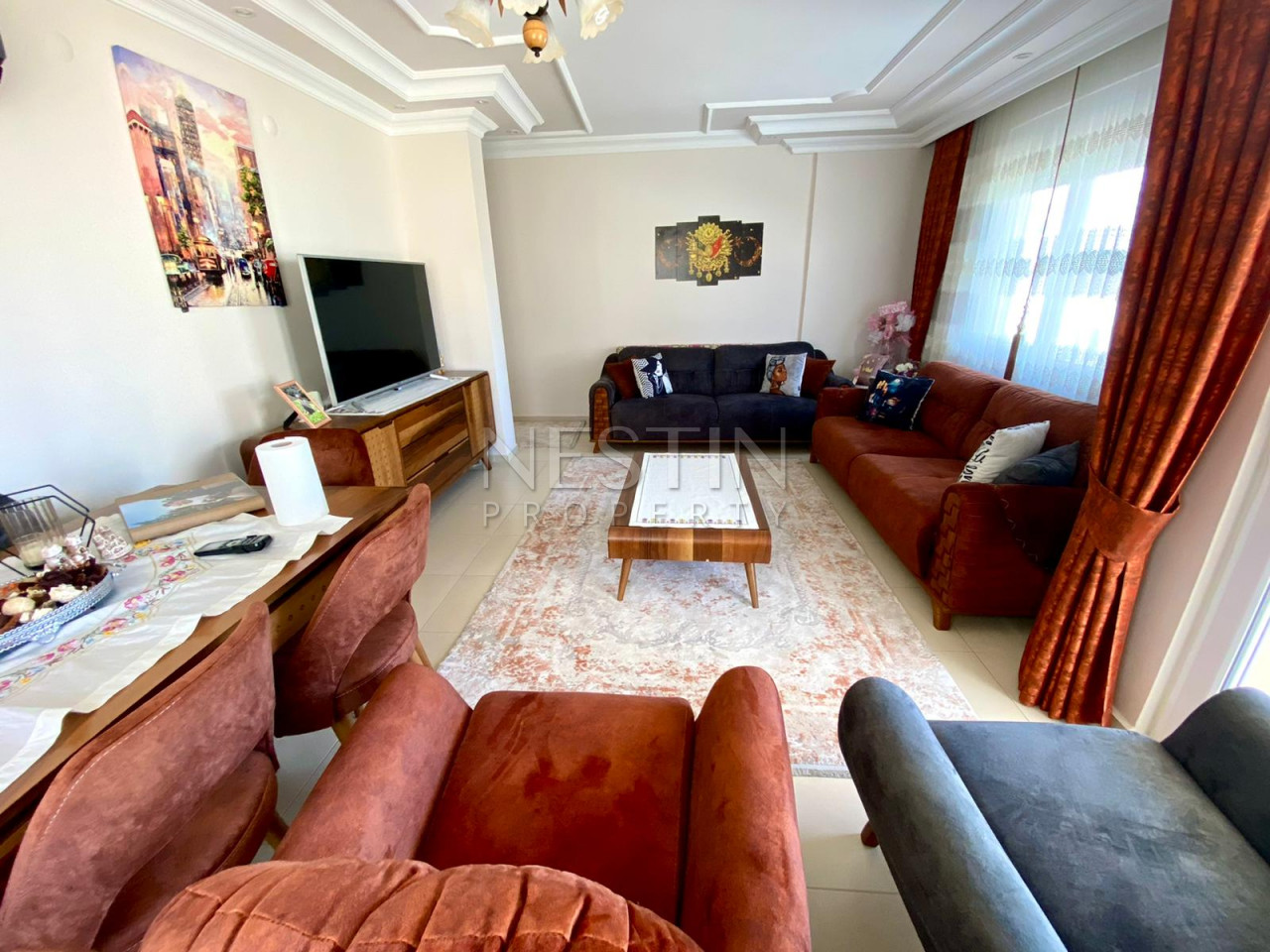 Уютная квартира 2+1 в районе Авсаллар недалеко от моря фото 12