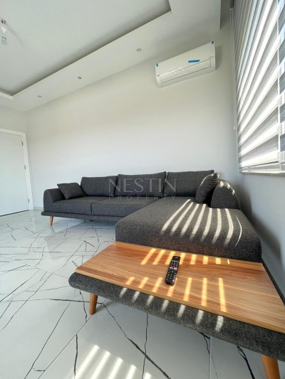 Квартира 2+1 в хорошем комплексе в районе Оба. фото 2