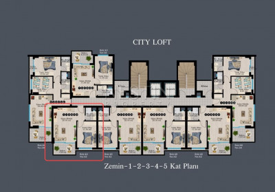 Квартира 1+1 в районе Авсаллар фото 6