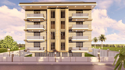 Квартиры 1+1 и 2+1 в новом комплексе в центер Алании на этапе строительства фото 2