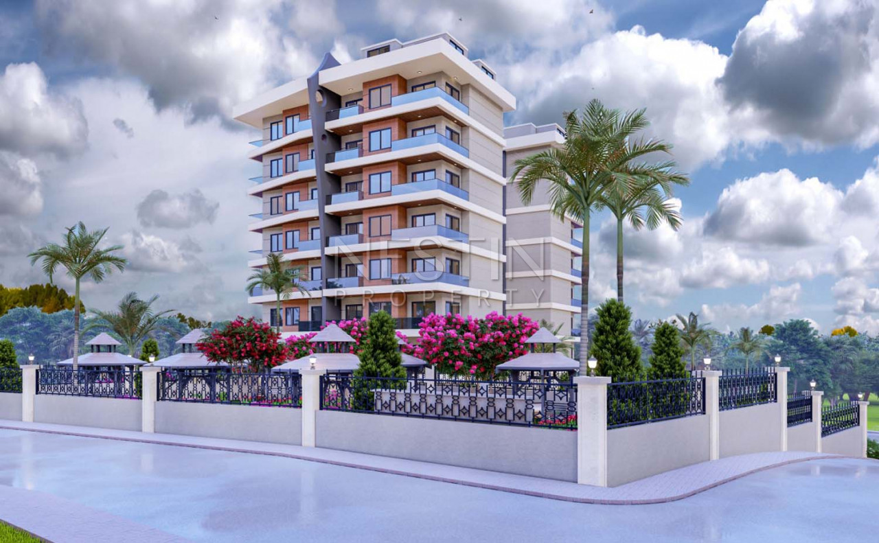 Новый жилой комплекс на этапе строительства в районе Авсаллар фото 4