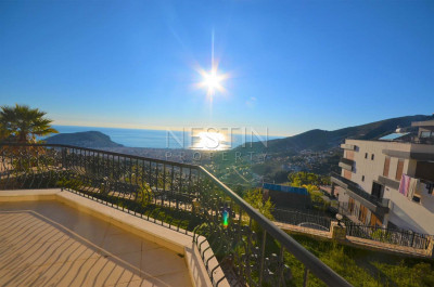 Просторная Вилла 2+1 в городе Аланья в районе Бекташ фото 42