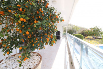 Просторная вилла 4+1 в районе Каргыджак с красивым видом на море и горы фото 15