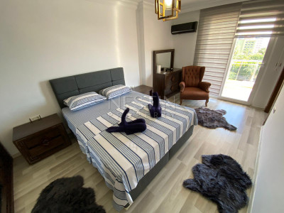 Большая квартира 2+1 с красивым видом на море в районе Махмутлар фото 15