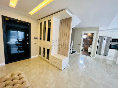 Квартира пентхаус 3+1 в районе Каргыджак с хорошем комплексе фото 44