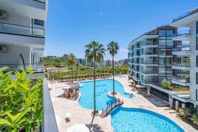 Квартира 3+1 в районе Кестель, в жилом комплексе с отельной инфраструктурой фото 4