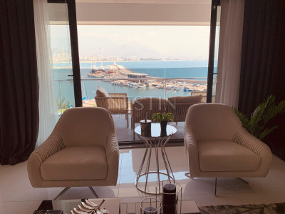 Шикарная квартира 3+1 в центре города Аланья с видом на море и горы фото 8