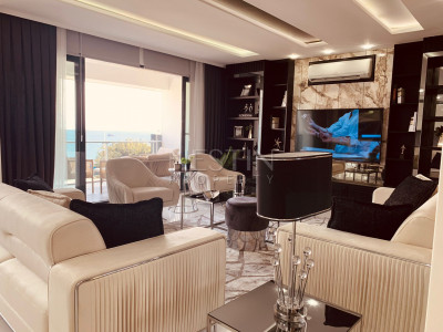 Шикарная квартира 3+1 в центре города Аланья с видом на море и горы фото 9