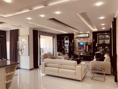 Шикарная квартира 3+1 в центре города Аланья с видом на море и горы фото 11