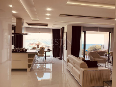 Шикарная квартира 3+1 в центре города Аланья с видом на море и горы фото 12