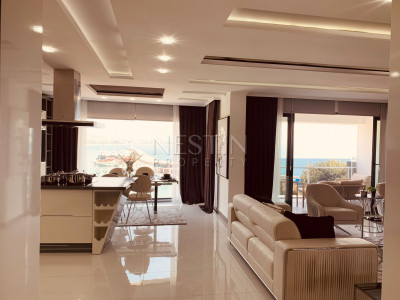 Шикарная квартира 3+1 в центре города Аланья с видом на море и горы фото 14