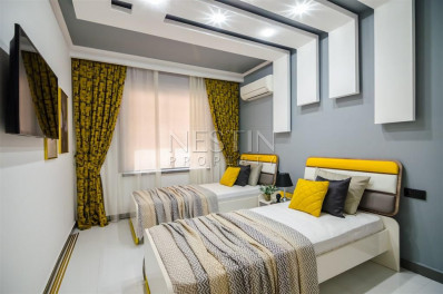 Шикарная квартира 3+1 в центре города Аланья с видом на море и горы фото 26